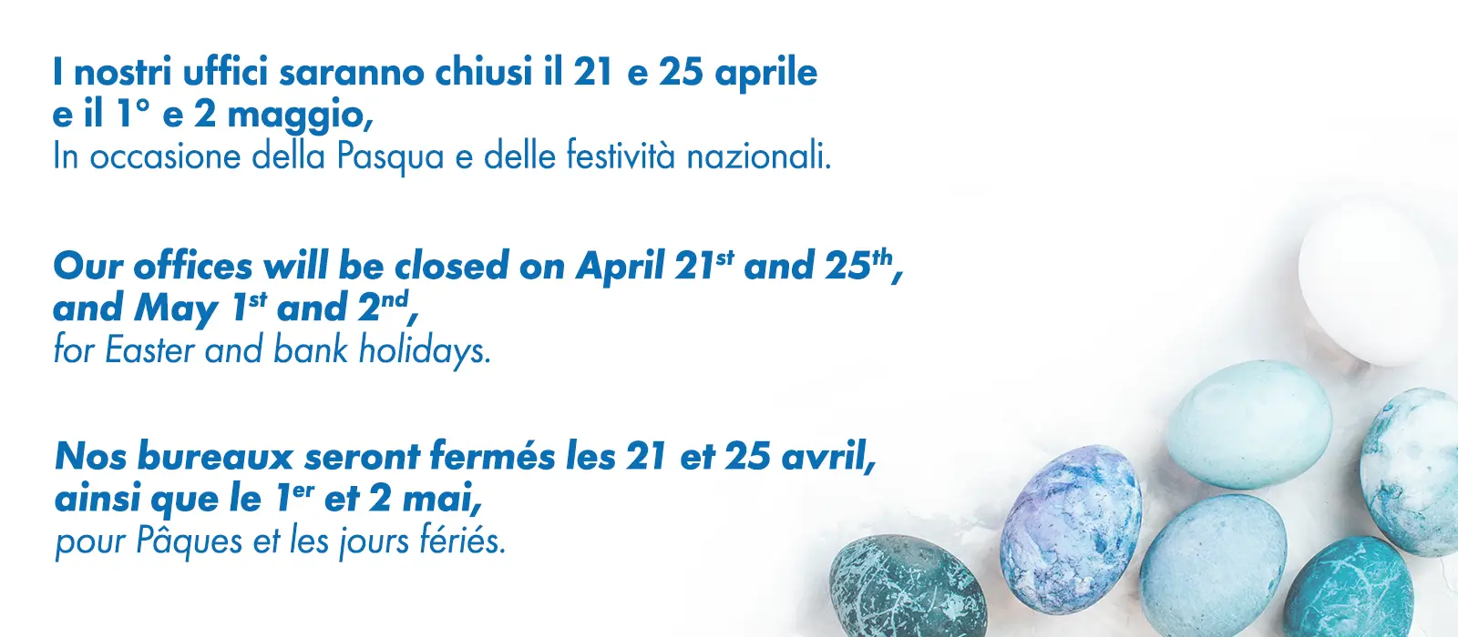 Closures in April and May 2025